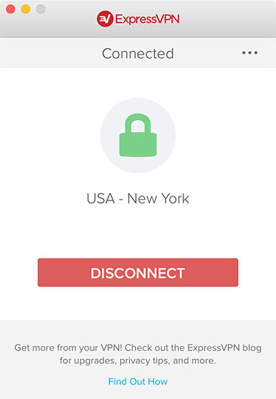 Express VPN review: ExpressVPN client