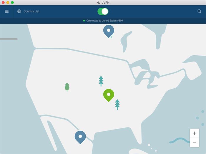 NordVPN software